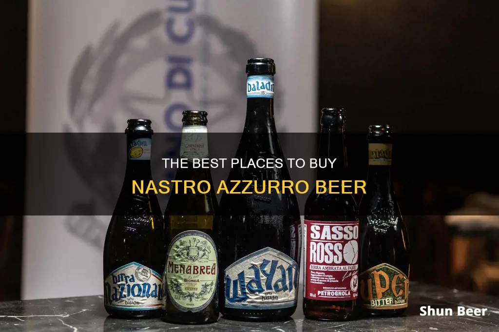 where to buy nastro azzurro beer