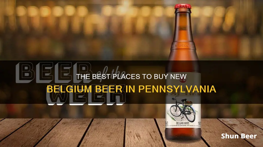 where to buy new belgium beer in pa