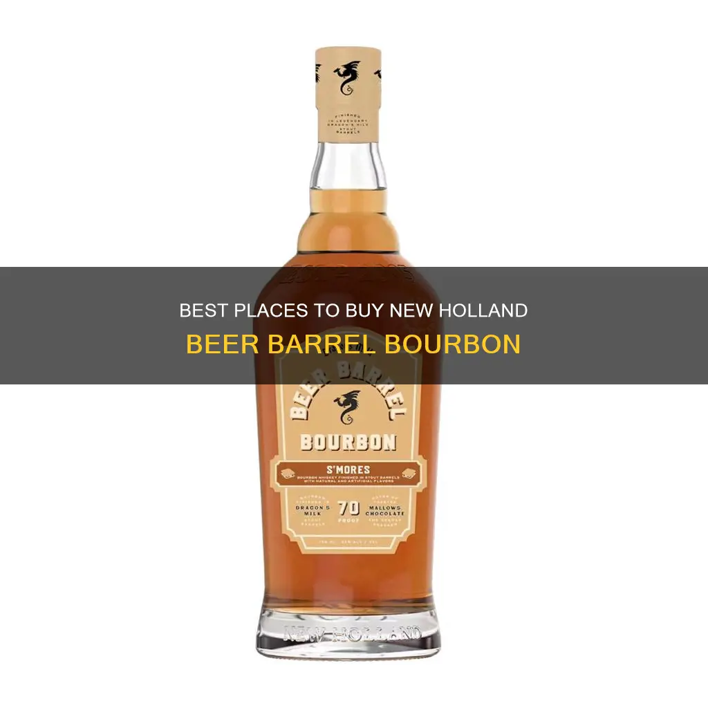 where to buy new holland beer barrel bourbon