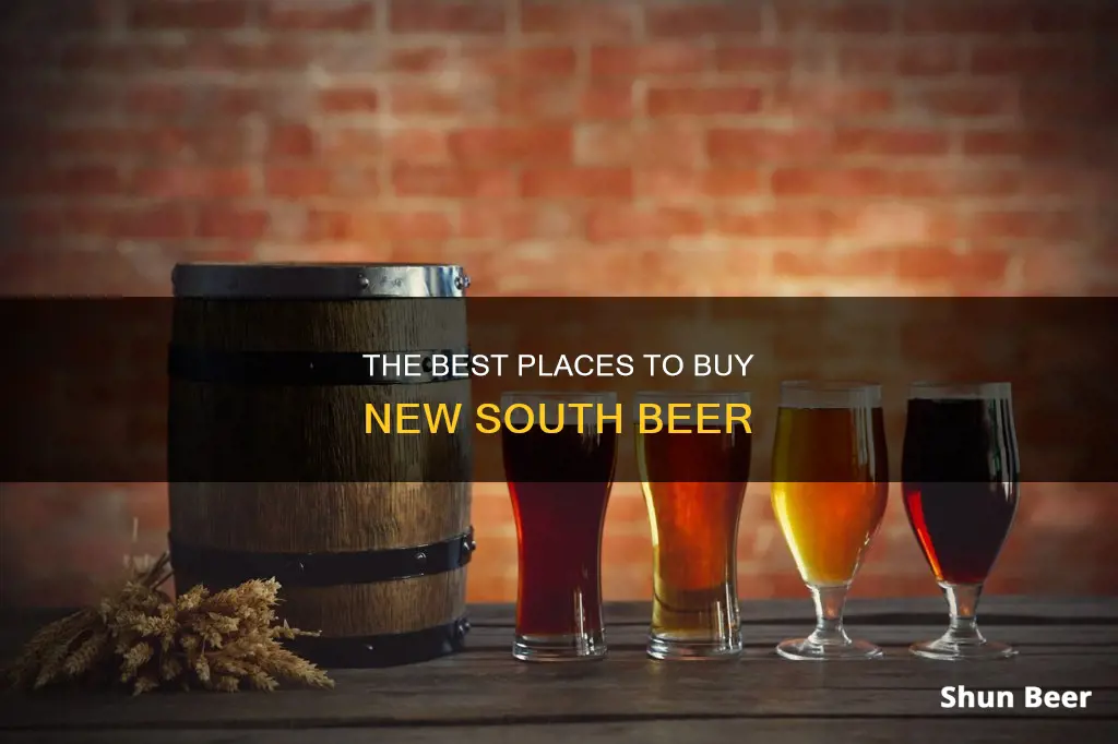 where to buy new south beer