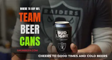 NFL Team Beer Cans: Where to Buy Them?