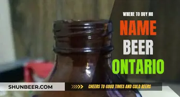 No Name Beer: Where to Buy in Ontario?