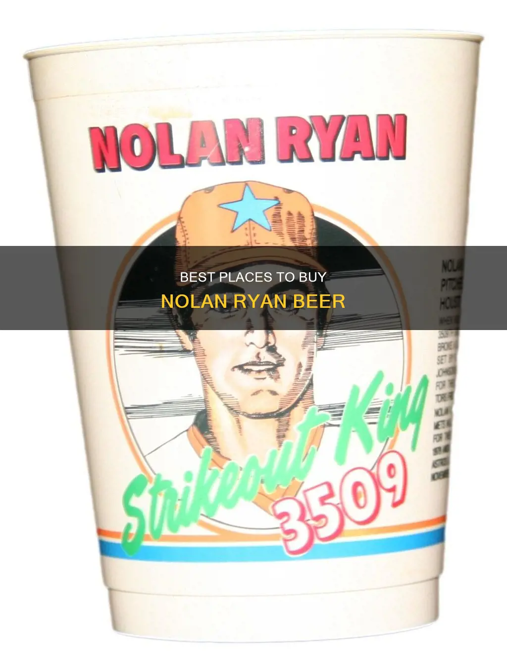 where to buy nolan ryan beer