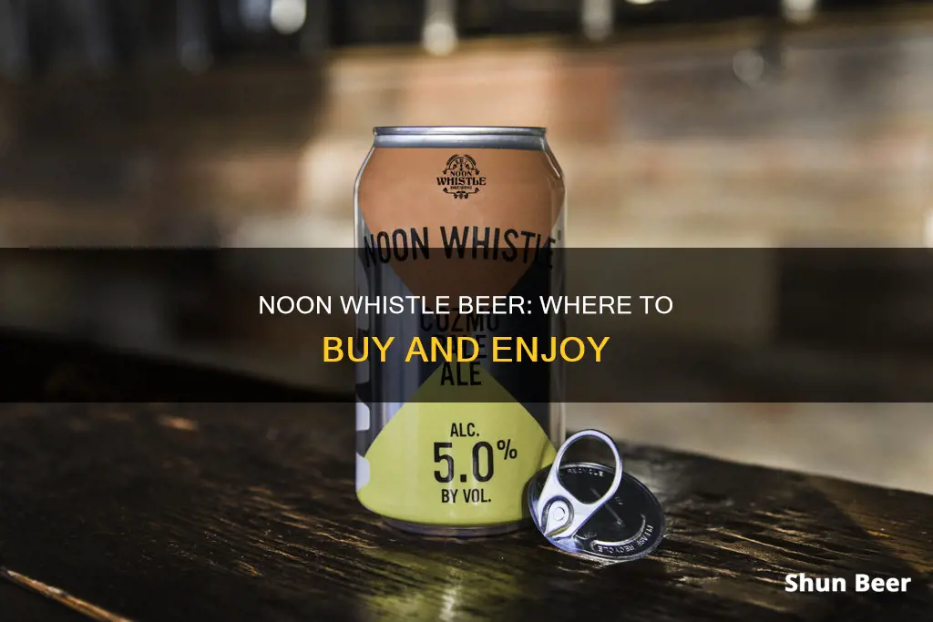 where to buy noon whistle beer