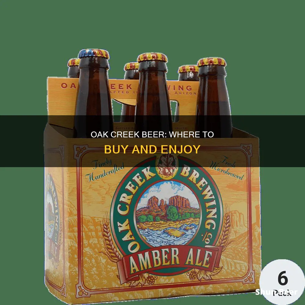 where to buy oak creek beer