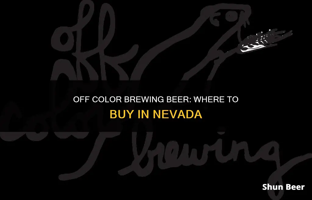 where to buy off color brewing beer in nevada