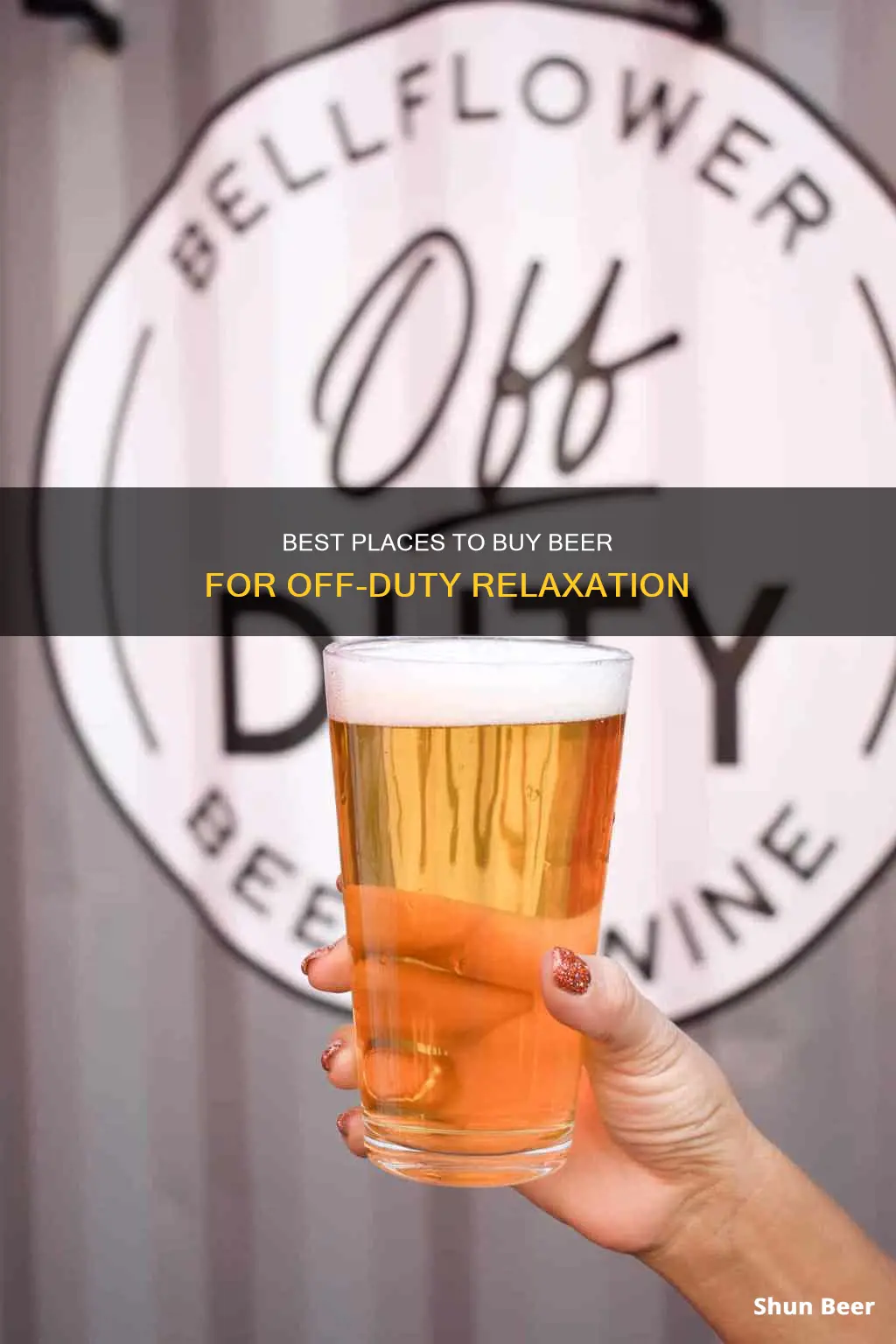 where to buy off duty beer