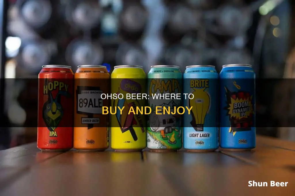 where to buy ohso beer