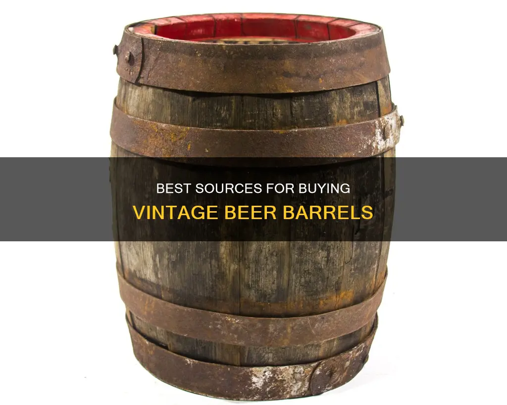 where to buy old beer barrels