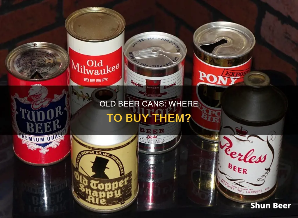 where to buy old beer cans