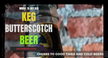 Best Places to Buy Old Keg Butterscotch Beer