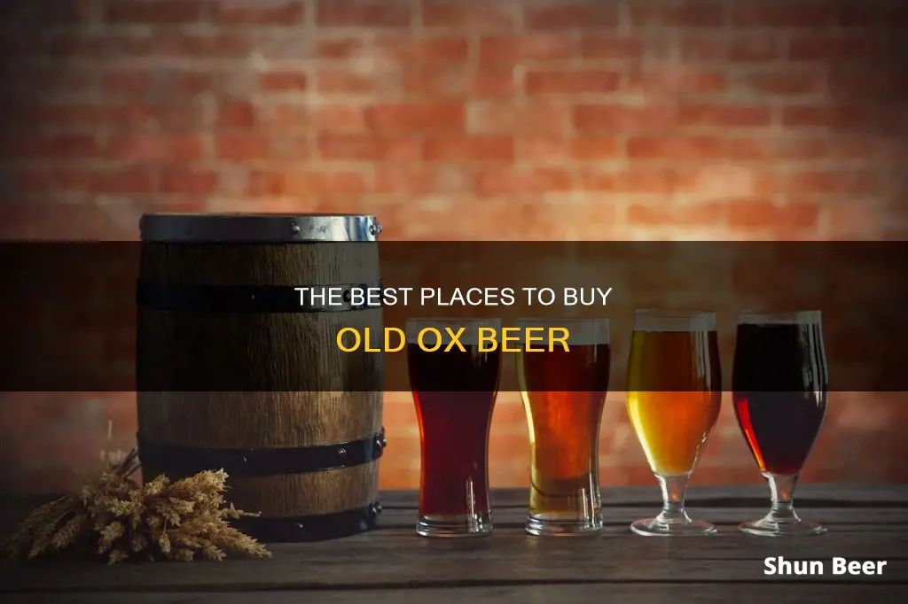 where to buy old ox beer