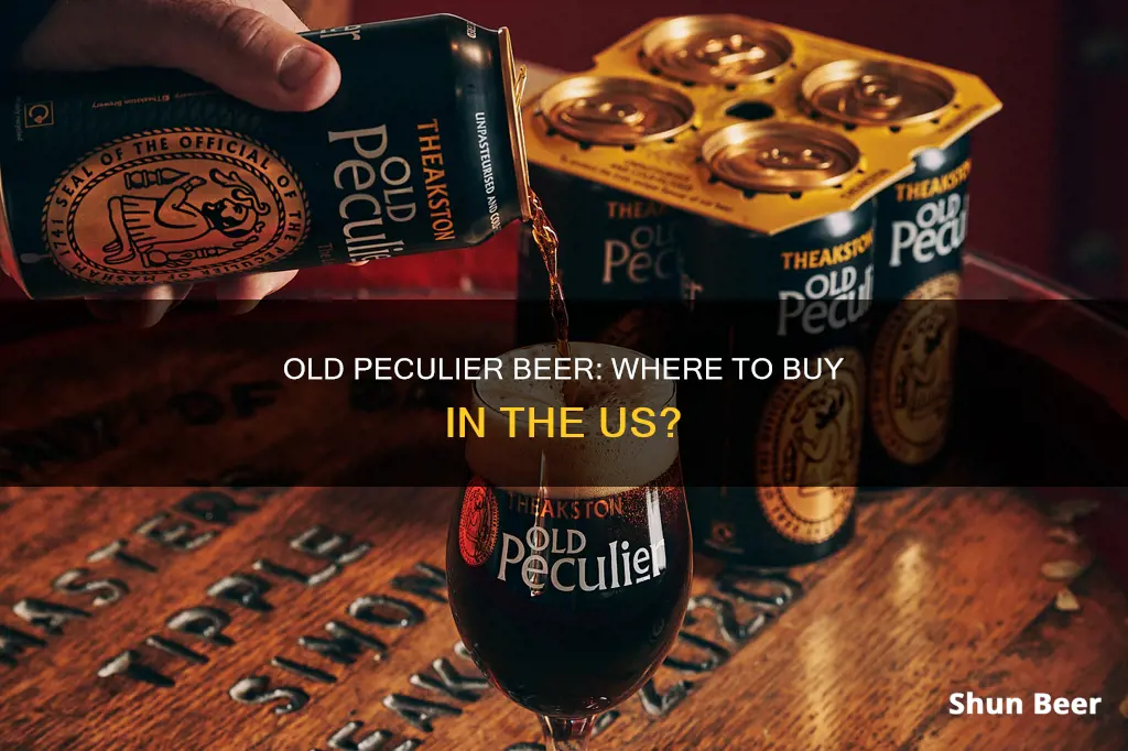 where to buy old peculier beer in the us