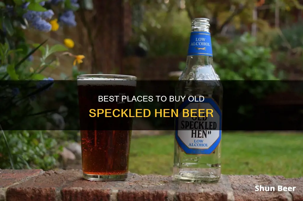 where to buy old speckled hen beer