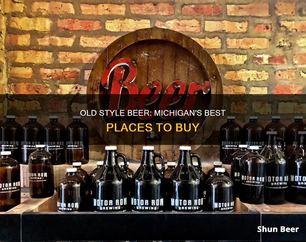 where to buy old style beer in michigan