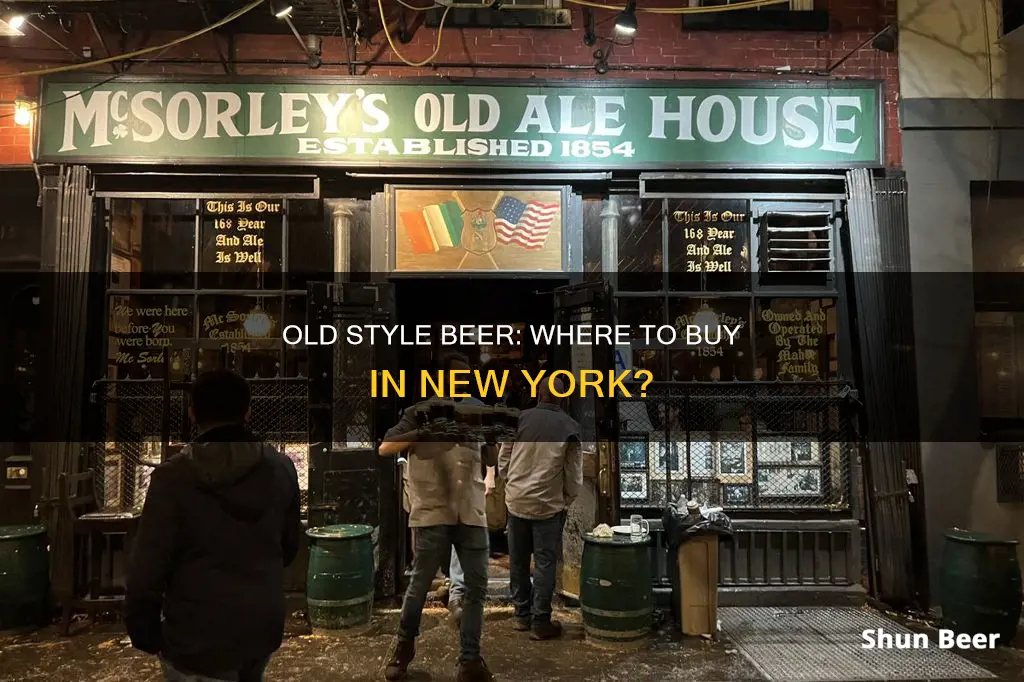 where to buy old style beer in new york