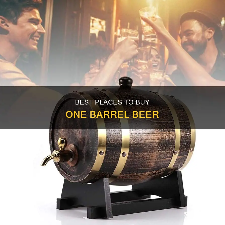 where to buy one barrel beer