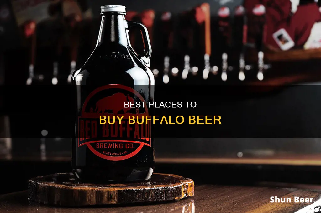 where to buy one buffalo beer