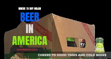 Orijin Beer: Where to Buy in America