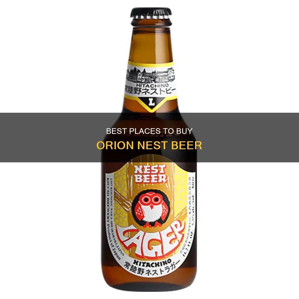 where to buy orion nest beer