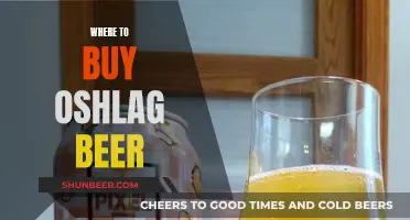 Oshlag Beer: Where to Buy and What to Know