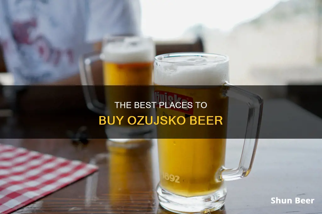 where to buy ozujsko beer