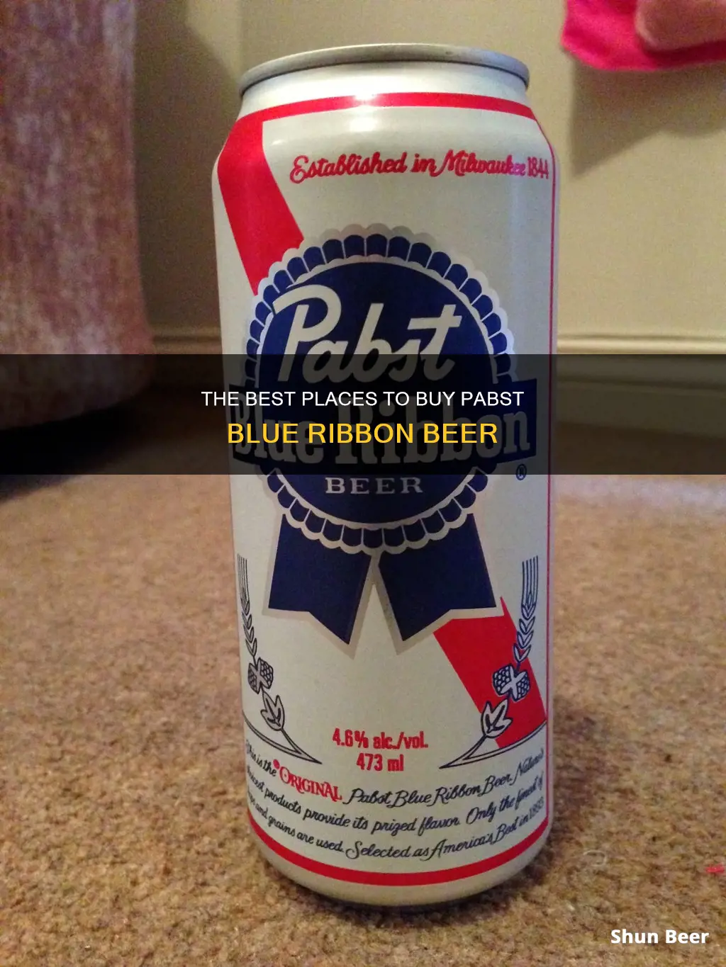 where to buy pabst blue ribbon beer