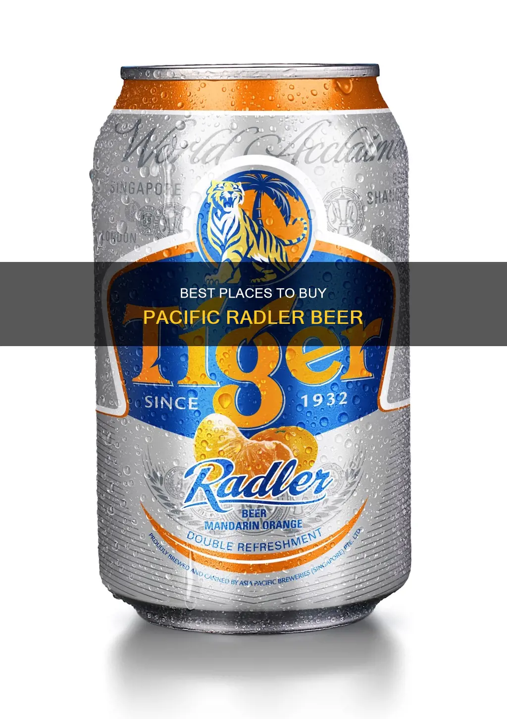 where to buy pacific radler beer