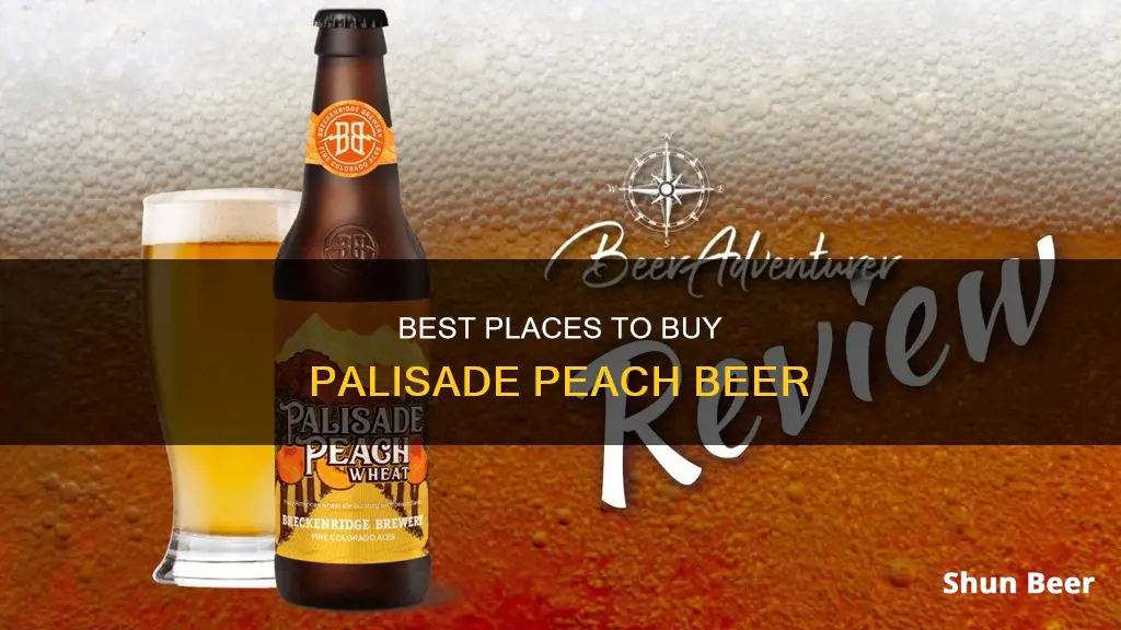 where to buy palisade peach beer