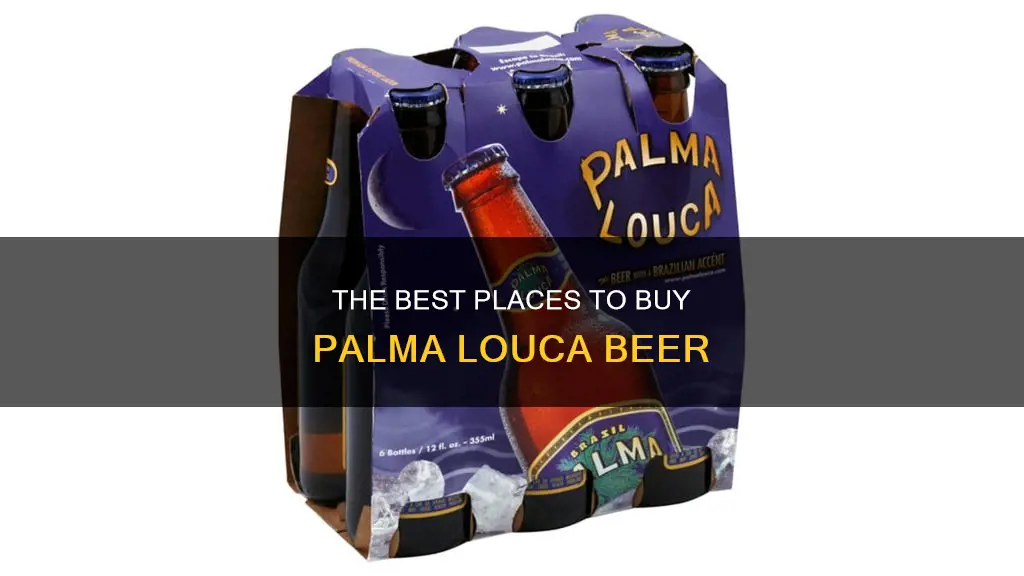 where to buy palma louca beer