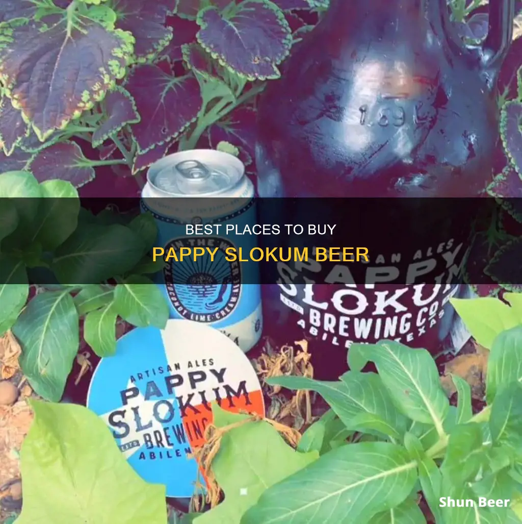 where to buy pappy slokum beer