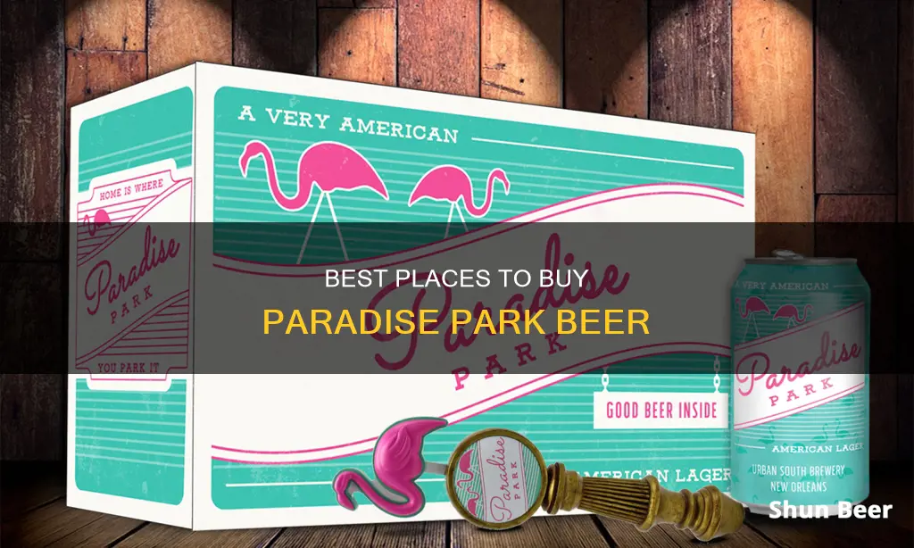 where to buy paradise park beer