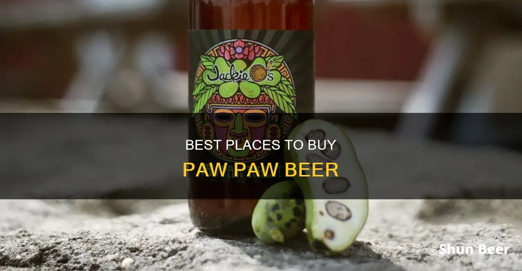 where to buy paw paw beer