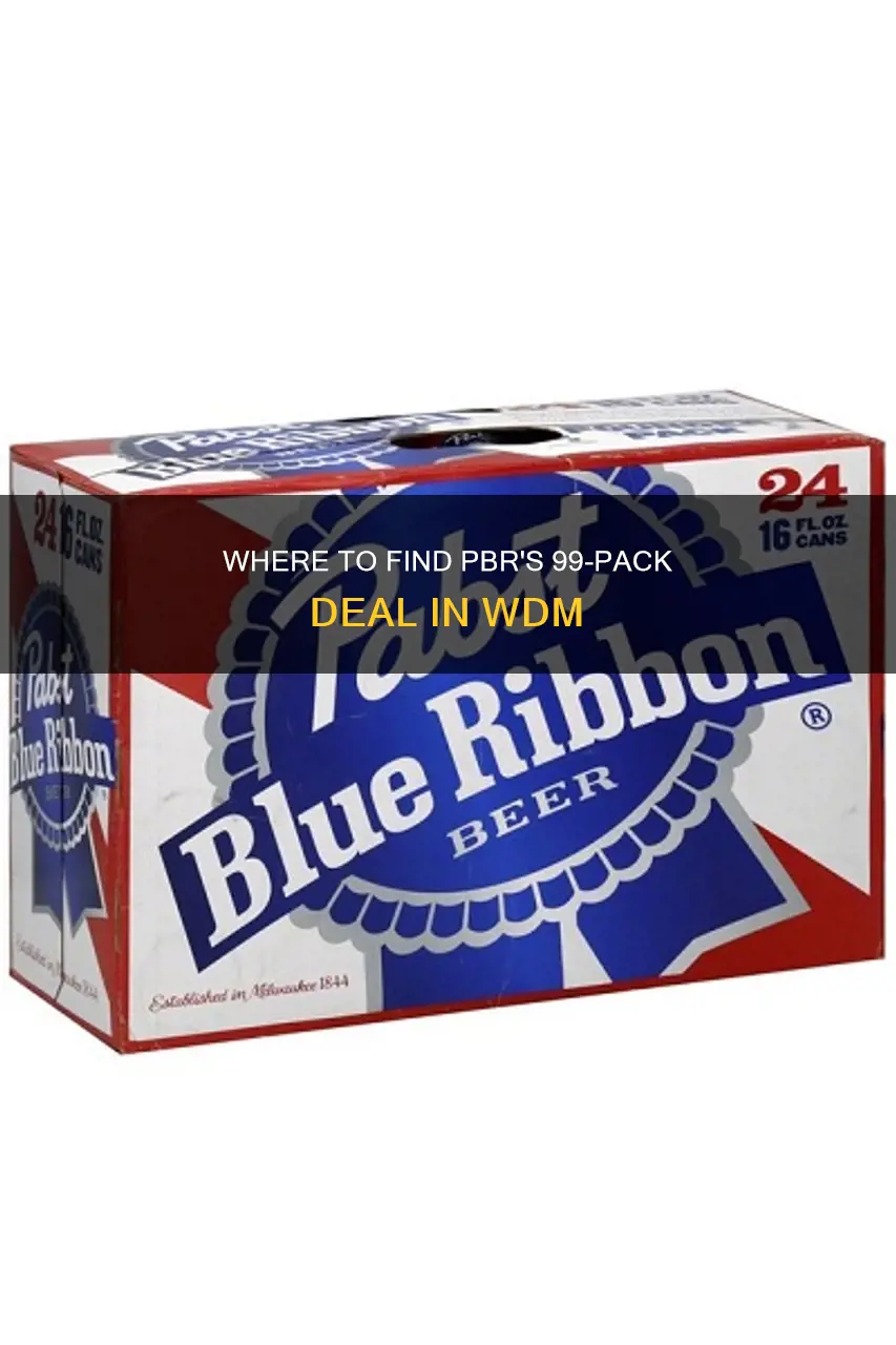 where to buy pbr beer 99 pack in wdm