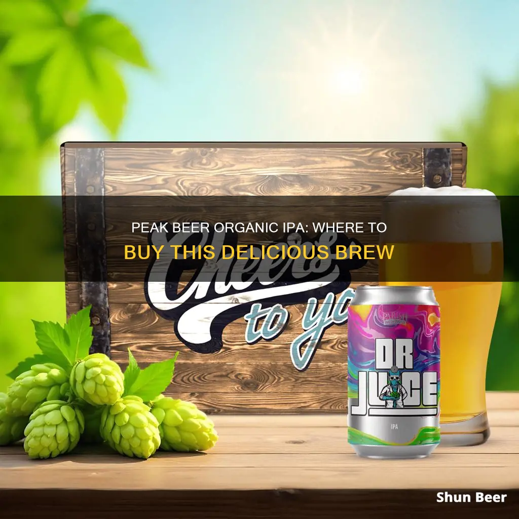 where to buy peak beer organic ipa