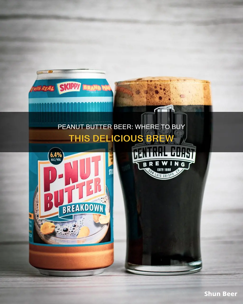 where to buy peanut butter beer