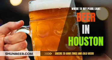 Houston's Best Stores for Pearl Light Beer