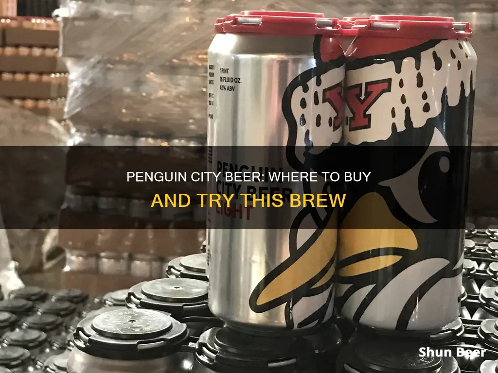 where to buy penguin city beer