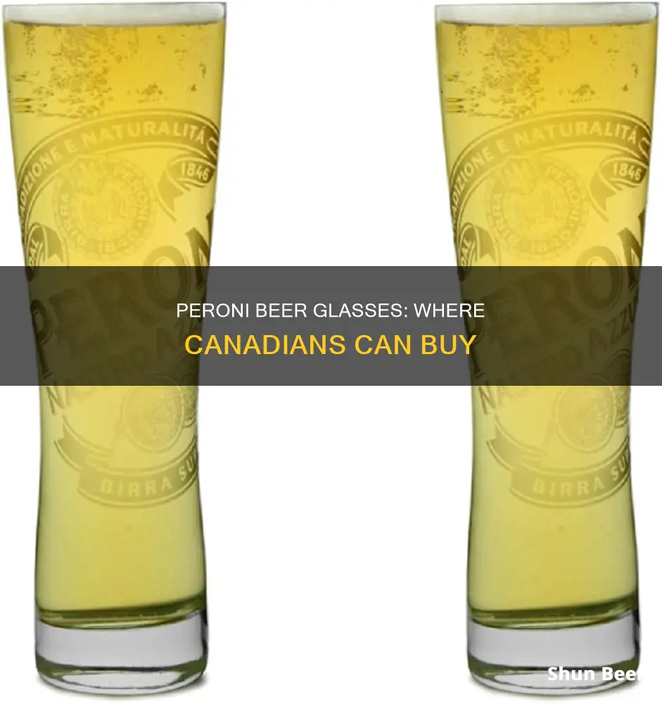 where to buy peroni beer glasses in canada