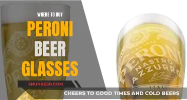 Peroni Beer Glasses: Where to Buy Them?