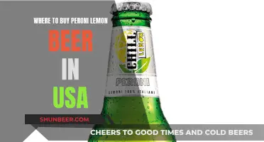 Peroni Lemon Beer: Where to Buy in the USA?