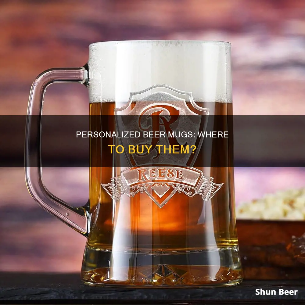 where to buy personalized beer mugs