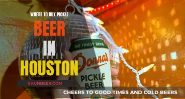 Pickle Beer: Where to Buy in Houston?