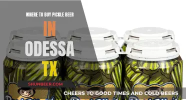 Odessa, Texas: Where to Find Pickle Beer