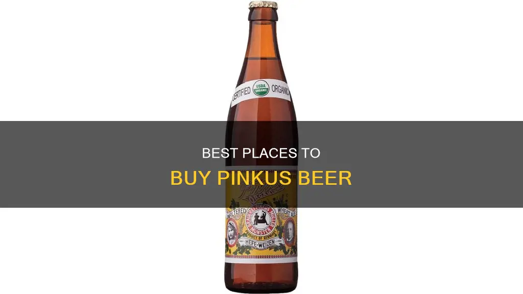 where to buy pinkus beer