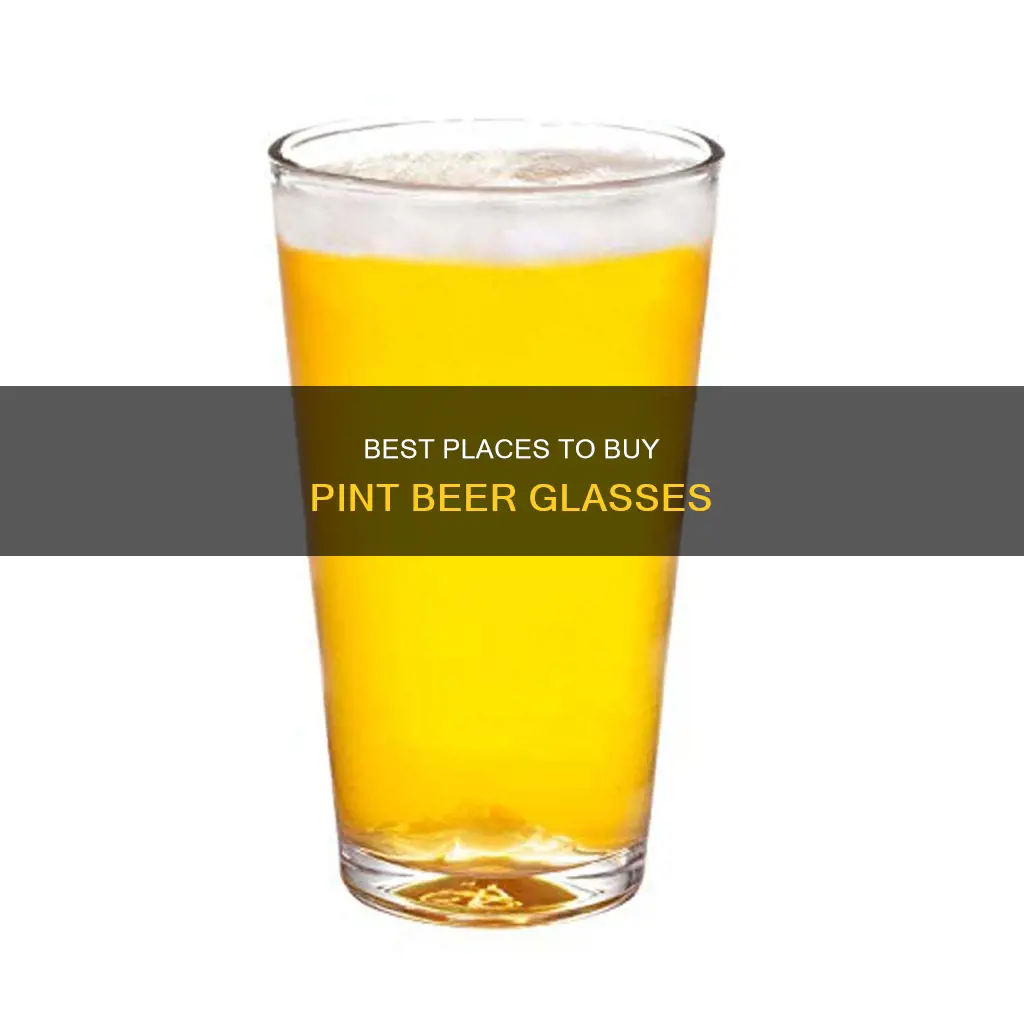 where to buy pint beer glasses