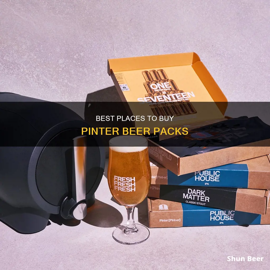 where to buy pinter beer packs