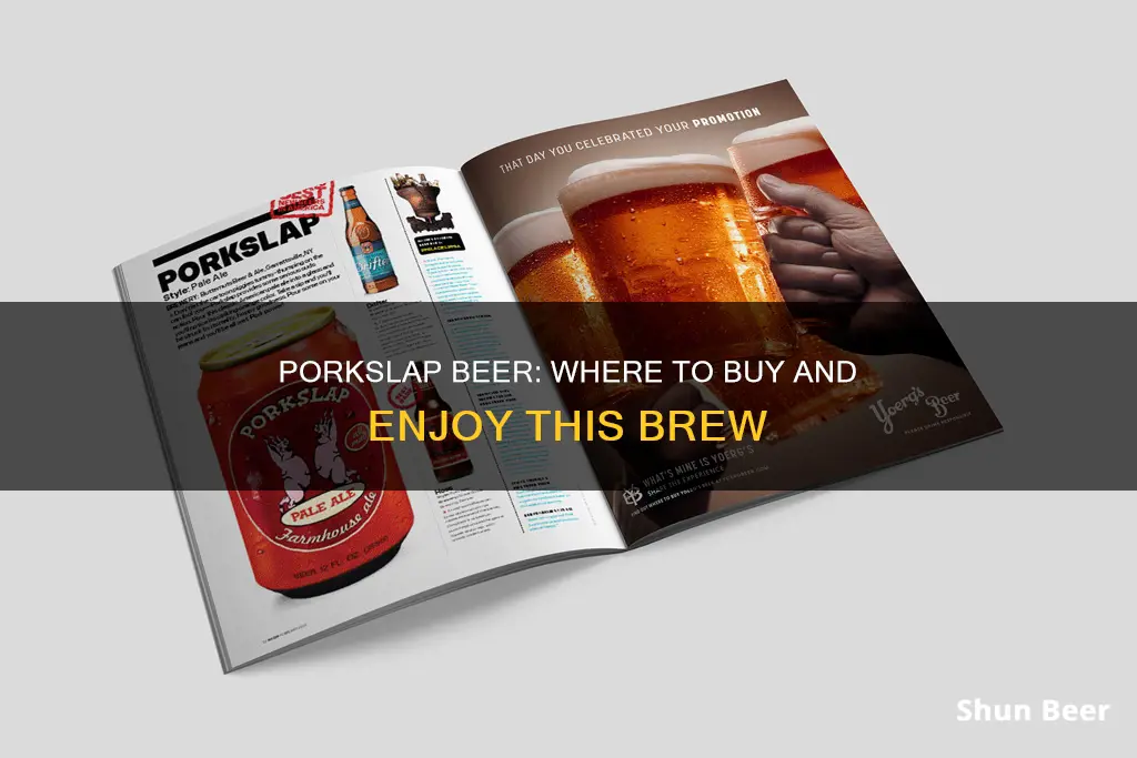 where to buy porkslap beer