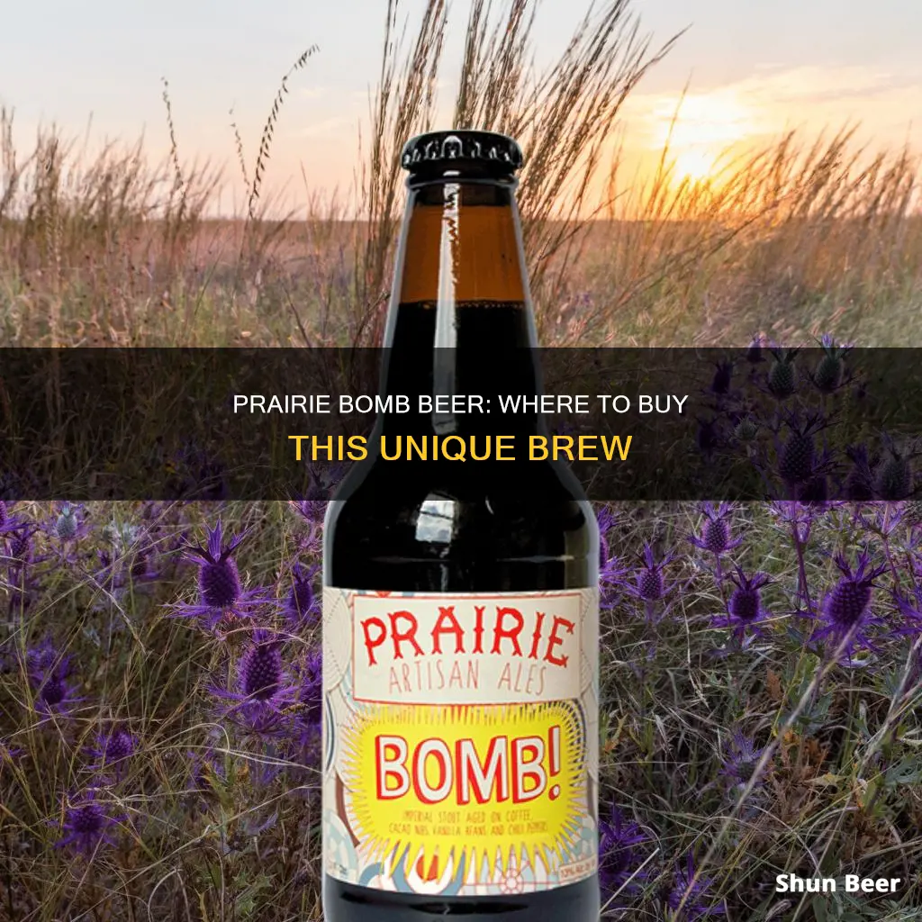 where to buy prairie bomb beer