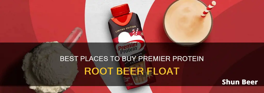 where to buy premier protein root beer float